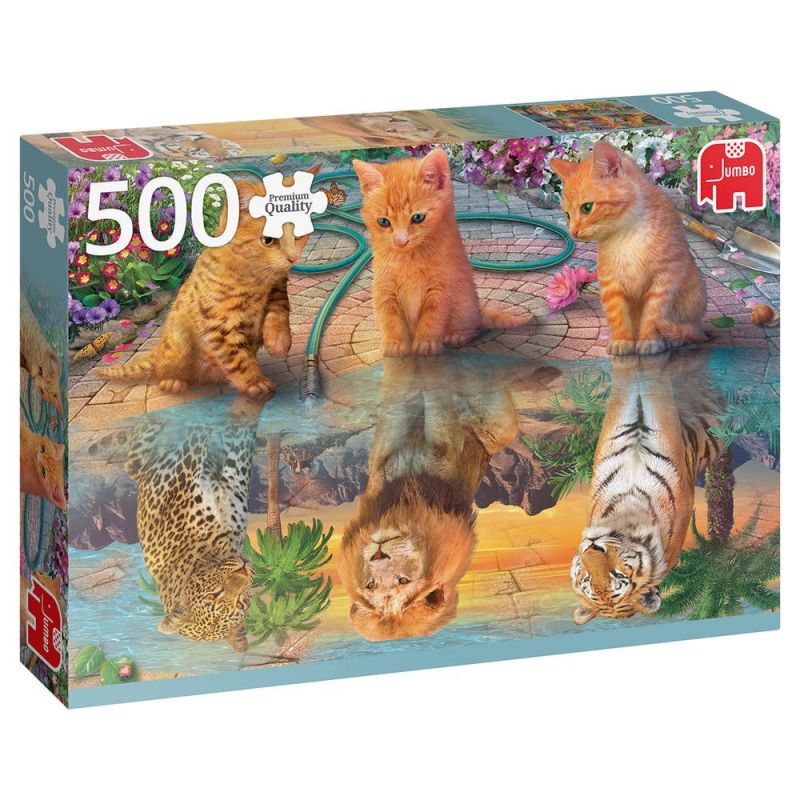 Puzzle 500 A Kitten's Dream - IkaIpaka Royan