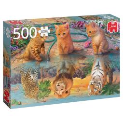 Puzzle 500 A Kitten's Dream chats  Ikaipaka jeux & jouets Royan