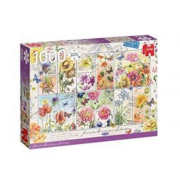 Puzzle 1000 Collection Janneke Brinkman Timbres Fleurs d'été 