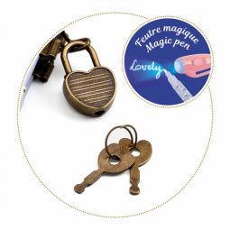 Carnet secret - Lisa Djeco Ikaipaka jeux & jouets Royan