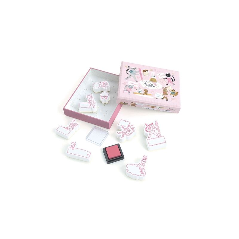 Boîte de tampons Lucille Djeco Ikaipaka jeux & jouets Royan