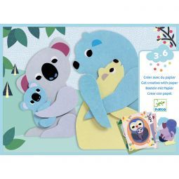 Stickers des petits - Les Câlins Djeco Ikaipaka jeux & jouets