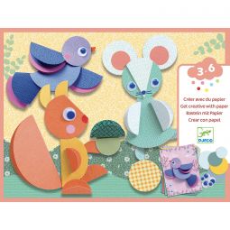 Stickers des petits - Ronds et ronds Djeco Ikaipaka jeux &