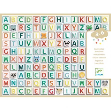 Stickers des petits - Gommettes Alphabet - IkaIpaka Royan