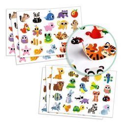 Stickers des petits - Bébés Animaux Djeco Ikaipaka jeux &