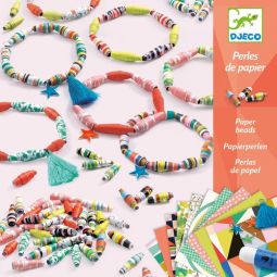 Bracelets en perles de papier Djeco Ikaipaka jeux & jouets Royan