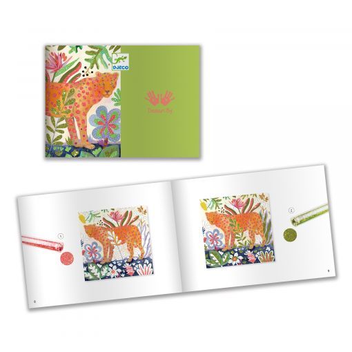 Tableau à pailleter Tropico Djeco Ikaipaka jeux & jouets Royan