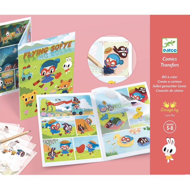 Décalcos Fliying Sofye Djeco Ikaipaka jeux & jouets Royan