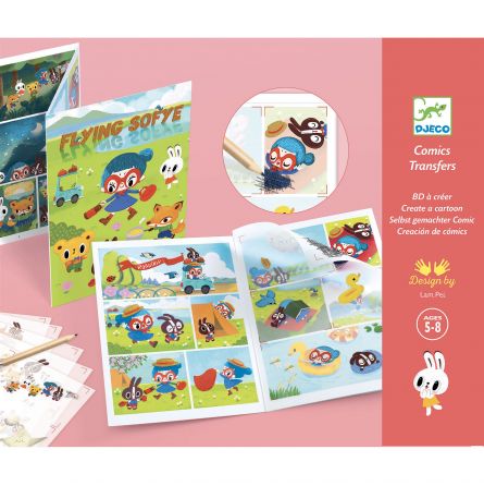 Décalcos Fliying Sofye Djeco Ikaipaka jeux & jouets Royan
