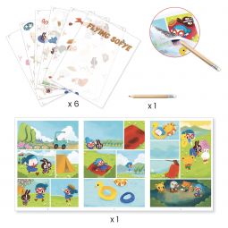 Décalcos Fliying Sofye Djeco Ikaipaka jeux & jouets Royan