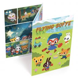 Décalcos Fliying Sofye Djeco Ikaipaka jeux & jouets Royan