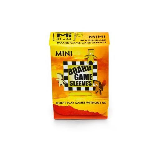 50 Board Game Sleeves - Anti reflet NonGlare - Mini - 41x63mm 