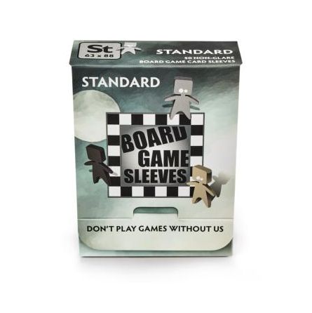 FFG: 50 sleeves Gris Standard (63,5 x 88 mm) protege carte jeux et