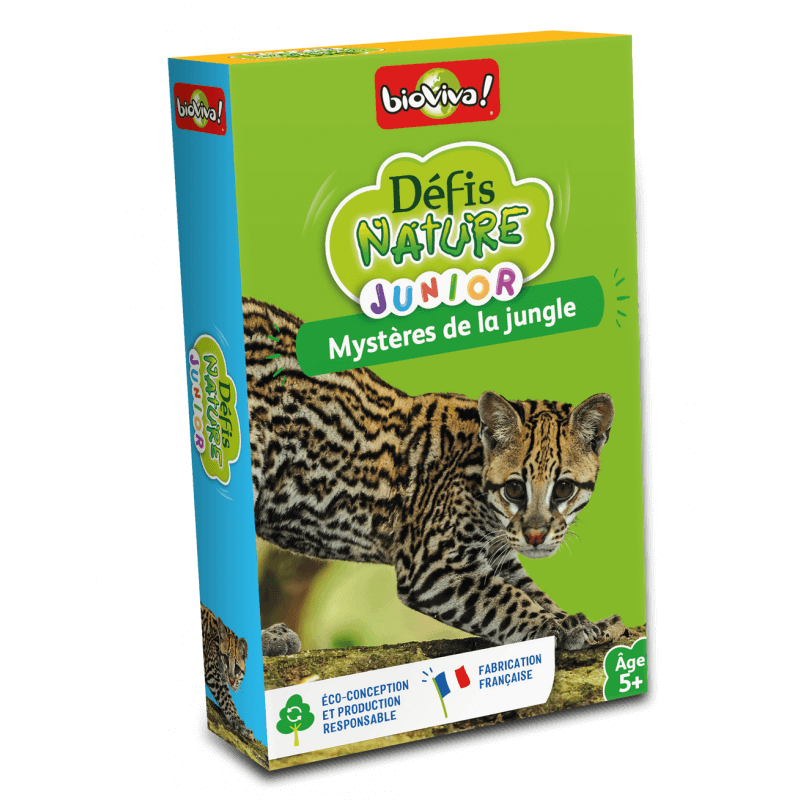 Défis Nature Junior Mystères de la Jungle Bioviva Ikaipaka jeux