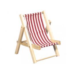 Chaise longue rouge Rayher Ikaipaka jeux & jouets Royan