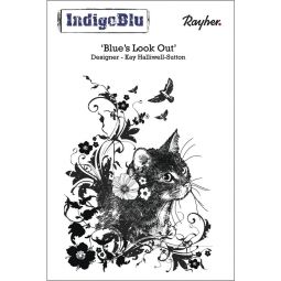Tampon Blue's Look Out (Indigo Blue) Rayher Ikaipaka jeux &