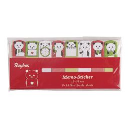 Memo Stickers Panda - IkaIpaka Royan