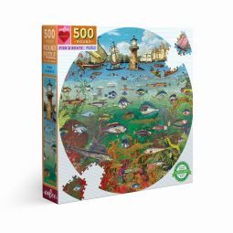 Puzzle 500p Fish & Boats Eeboo Eeboo Ikaipaka jeux & jouets