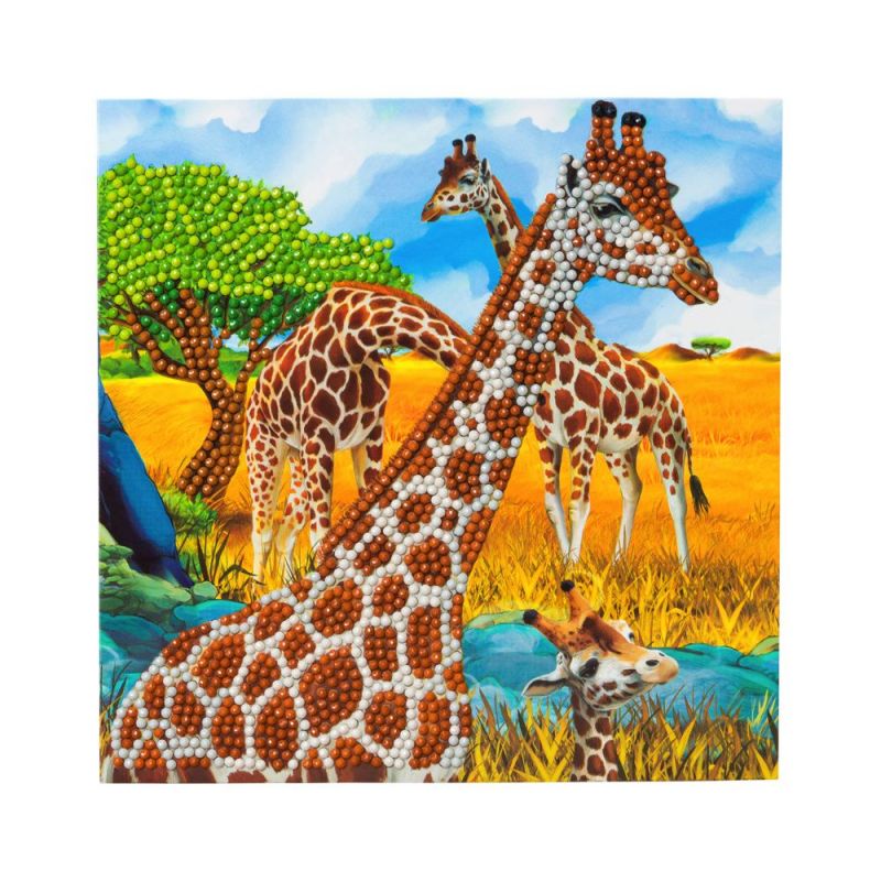 Crystal Art Carte Girafes Oz Ikaipaka jeux & jouets Royan
