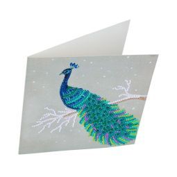 Crystal Art Carte Paon Oz Ikaipaka jeux & jouets Royan
