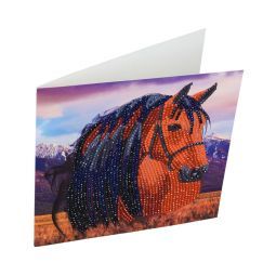Crystal Art Carte Cheval Oz Ikaipaka jeux & jouets Royan