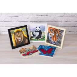 Crystal Art Cadre vide noir Oz Ikaipaka jeux & jouets Royan