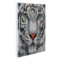 Crystal art Tableau Tigre des neiges Oz Ikaipaka jeux & jouets