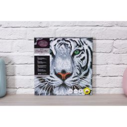 Crystal art Tableau Tigre des neiges Oz Ikaipaka jeux & jouets