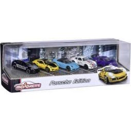 5 Majorette porsche voiture Miniature 1/64  Ikaipaka jeux &