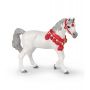 Cheval Arabe Blanc en tenue de parade Papo Papo Ikaipaka jeux &