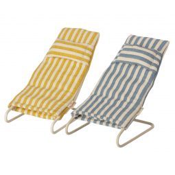 Maïleg Chaises de plage pour micro souris Maileg Ikaipaka jeux