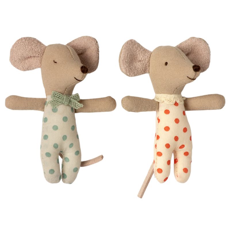 Maïleg Baby Mice Twins in Matchbox Maileg Ikaipaka jeux &
