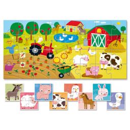 Baby Puzzle La Ferme Ludattica Ikaipaka jeux & jouets Royan