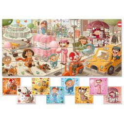 Baby Puzzle La Ville Ludattica Ikaipaka jeux & jouets Royan