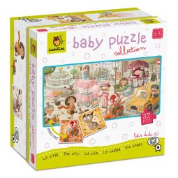 Baby Puzzle La Ville Ludattica Ikaipaka jeux & jouets Royan