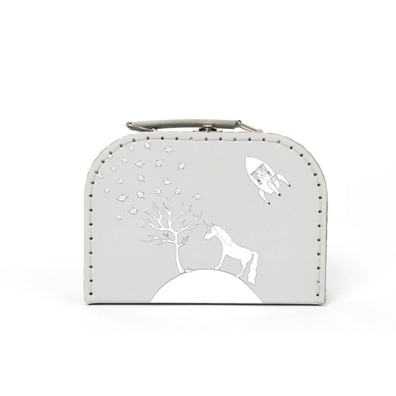 Valise Licorne Grise Pellianni Ikaipaka jeux & jouets Royan