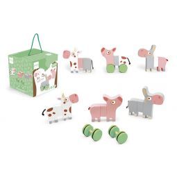 Animaux magnétiques ferme Scratch Ikaipaka jeux & jouets Royan