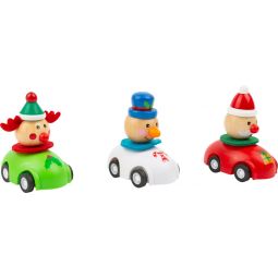 Mini voiture de Noël  Ikaipaka jeux & jouets Royan