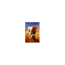 Puzzle 1000p Elephant BlueBird Ikaipaka jeux & jouets Royan