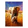 Puzzle 1000p Elephant BlueBird Ikaipaka jeux & jouets Royan