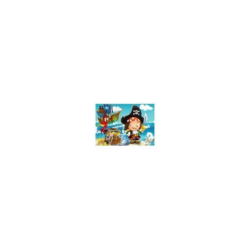 Puzzle 48p The Treasure of the Pirate BlueBird Ikaipaka jeux &
