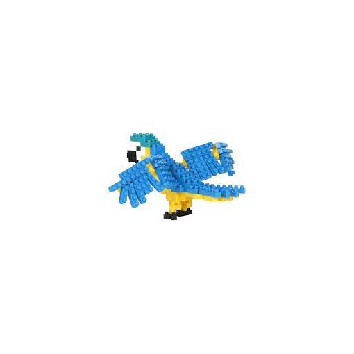 Nanoblock Blue and yellow Macaw nanoblock Ikaipaka jeux &