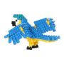 Nanoblock Blue and yellow Macaw nanoblock Ikaipaka jeux &