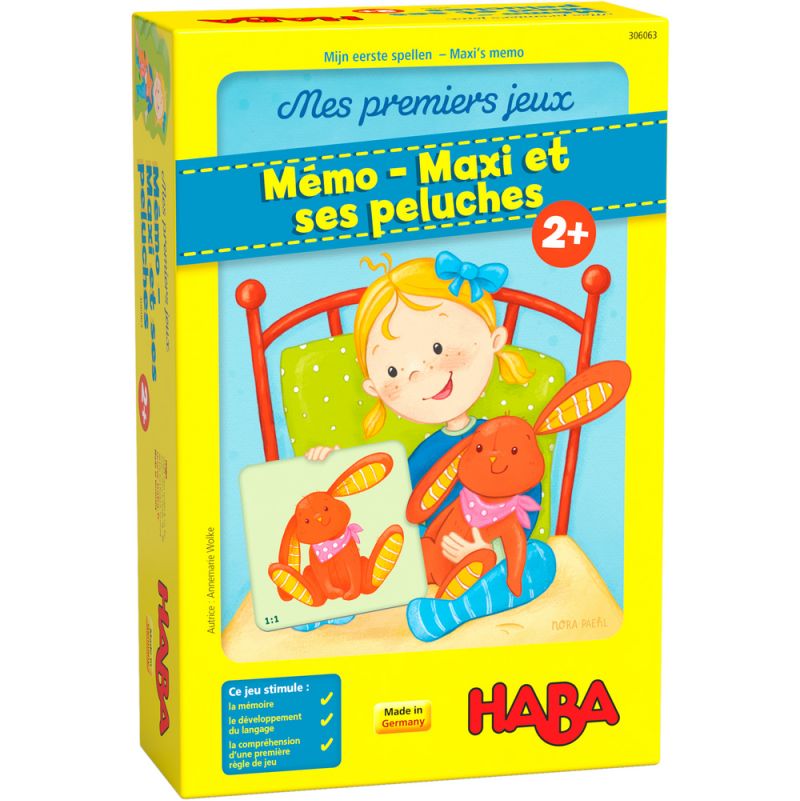 Mes Premiers Jeux Maxi et ses peluches Haba Ikaipaka jeux &