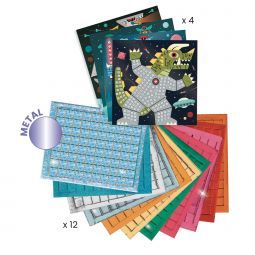 Mosaïque Space Battle Djeco Ikaipaka jeux & jouets Royan