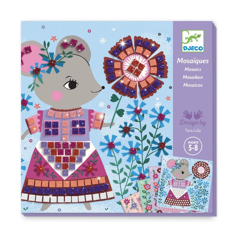 Mosaïque Lovely Pets Djeco Ikaipaka jeux & jouets Royan