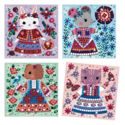 Mosaïque Lovely Pets Djeco Ikaipaka jeux & jouets Royan