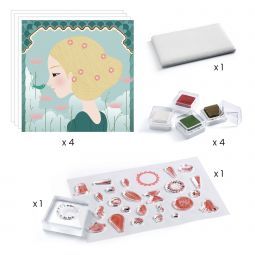 Tampons Motifs et Parures Djeco Ikaipaka jeux & jouets Royan