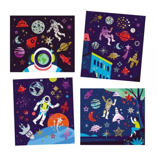 Artistic Patch Cosmos Djeco Ikaipaka jeux & jouets Royan