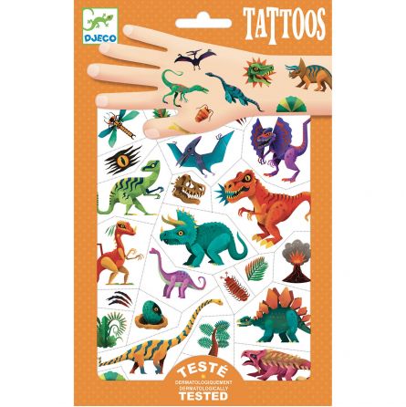 Tatouage - Tattoos - Dino Club Djeco Ikaipaka jeux & jouets
